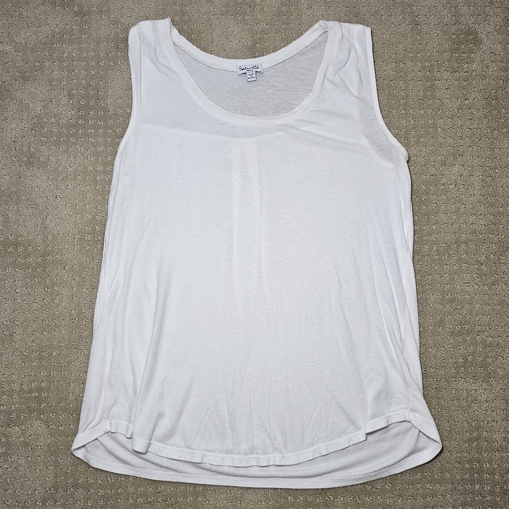 Splendid tank tee white size small